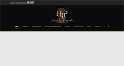 Desktop Screenshot of laplazuelahotel.com.ve