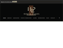 Tablet Screenshot of laplazuelahotel.com.ve